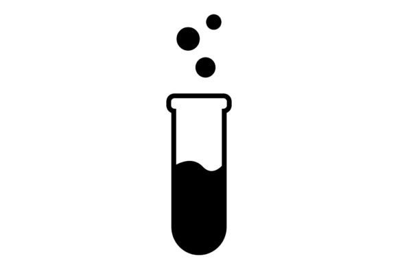 Chemistry Flask Icon Lab Vector: Graphics & Icons for Sellers