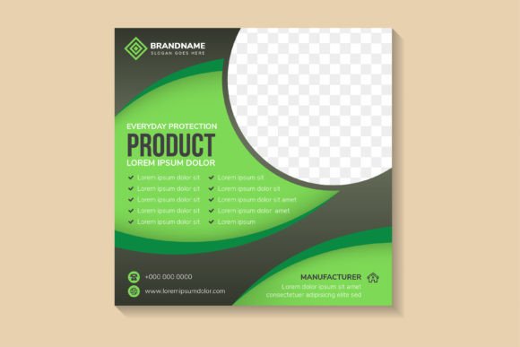 Everyday Protection Square Banner: Social Media Templates & Graphics