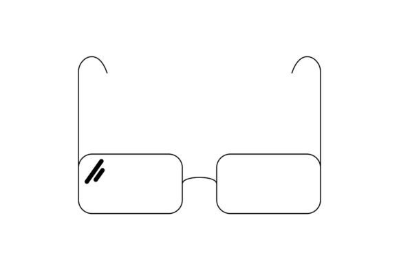 Glasses Clipart Icon Design: Minimalist Icons & Graphics for Real Projects