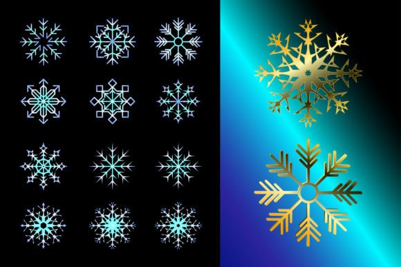 Snowflake Graphics and Icons