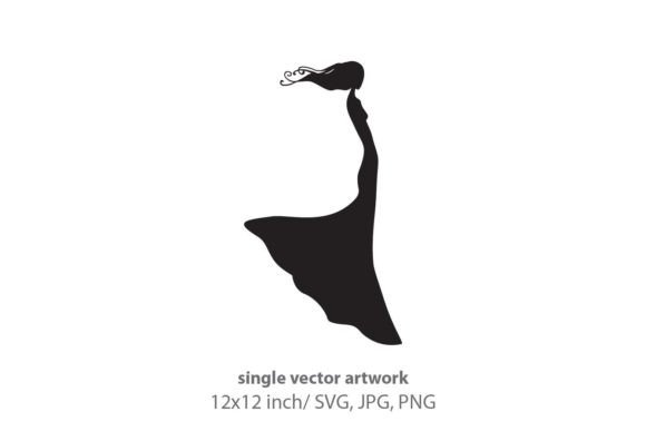 Woman Silhouette Graphics & Icons